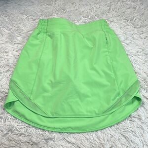 Lululemon Hotty Hot High-Rise Skirt *Long Scream Green Light